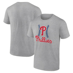Heather Gray Philadelphia Phillies Fastball T-Shirt