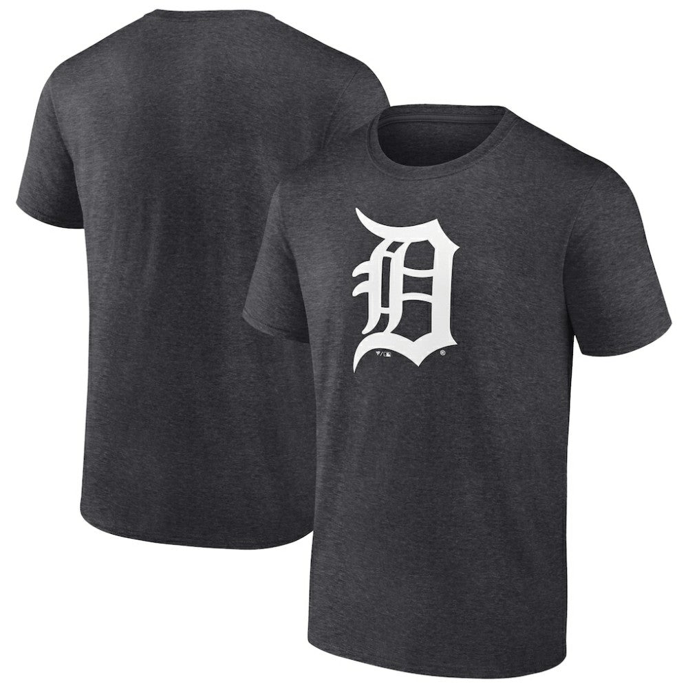 Charcoal Detroit Tigers Monochrome T-Shirt