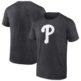 Charcoal Philadelphia Phillies Monochrome T-Shirt