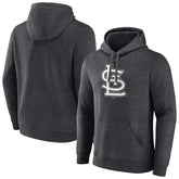 Charcoal St. Louis Cardinals Monochrome Pullover Hoodie