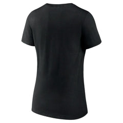 Black Baltimore Orioles Women's Stellar V-Neck T-Shirt