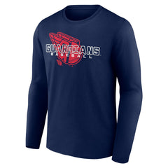 Navy Cleveland Guardians Stellar Long Sleeve T-Shirt
