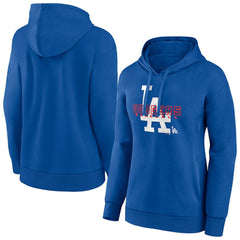 Royal Los Angeles Dodgers Women's Stellar Pullover Hoodie