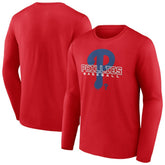Red Philadelphia Phillies Stellar Long Sleeve T-Shirt