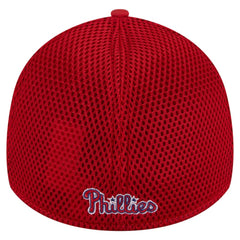 Red Philadelphia Phillies New Era Subtle Camo 39THIRTY Flex Hat