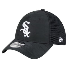 Black Chicago White Sox New Era Subtle Camo 39THIRTY Flex Hat