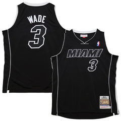Mitchell & Ness Dwyane Wade Miami Heat 2011/12 Hardwood Classics Authentic Jersey