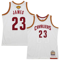 Mitchell & Ness LeBron James Cleveland Cavaliers 2015/16 Hardwood Classics Authentic Jersey sale