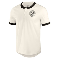 White Cincinnati Reds Darius Rucker Collection by Fanatics Henley Raglan T-Shirt