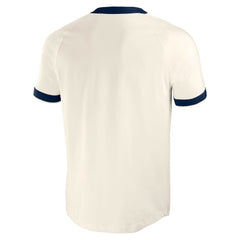 White Cleveland Guardians Darius Rucker Collection by Fanatics Henley Raglan T-Shirt