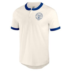 White Kansas City Royals Darius Rucker Collection by Fanatics Henley Raglan T-Shirt