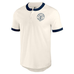 White Minnesota Twins Darius Rucker Collection by Fanatics Henley Raglan T-Shirt