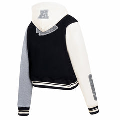 Pro Standard Women's Reverse French Terry Colorblock Full-Zip Hoodie - Kansas City Chiefs Hoodies