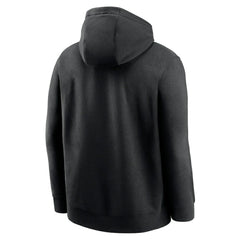 Black Pittsburgh Pirates Nike Club Stack Pullover Hoodie