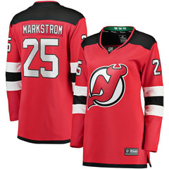 NHL Jacob Markstrom New Jersey Devils Fanatics Women's Home Breakaway Jersey