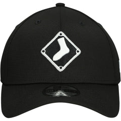 Black Chicago White Sox New Era 2025 Batting Practice 39THIRTY Flex Hat