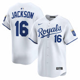 White Bo Jackson Kansas City Royals Nike Home Limited Player Jersey
