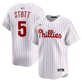 White Bryson Stott Philadelphia Phillies Nike Home Limited Player Jersey