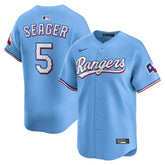 Light Blue Corey Seager Texas Rangers Nike Alternate Limited Player Jersey