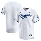 White Kansas City Royals Nike Home Limited Jersey