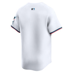 White Miami Marlins Nike Home Limited Jersey