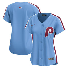 Light Blue Philadelphia Phillies Nike Women's Alternate Limited Jersey