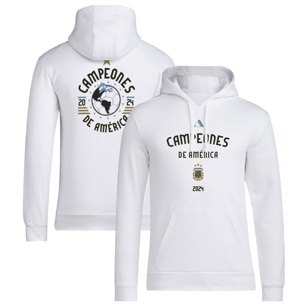 Argentina National Team 2024 Copa America Champions Pullover Hoodie