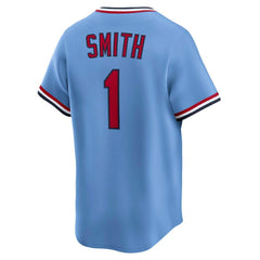 Blue Ozzie Smith St. Louis Cardinals Nike Throwback Cooperstown Collection Limited Jersey