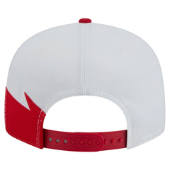 Red/White Philadelphia Phillies New Era Jagged 9FIFTY Snapback Hat