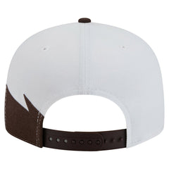 Brown/White San Diego Padres New Era Jagged 9FIFTY Snapback Hat