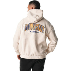 Golden State Warriors The Wild Collective Unisex Corduroy Tri-Blend Pullover Hoodie sale