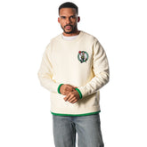 Boston Celtics The Wild Collective Unisex Jacquard Knit Pullover Sweater
