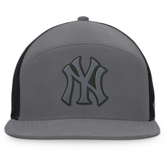 Gray New York Yankees Fanatics Fairweather Adjustable Hat