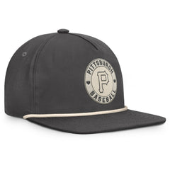 Charcoal Pittsburgh Pirates Fanatics Closer Adjustable Hat