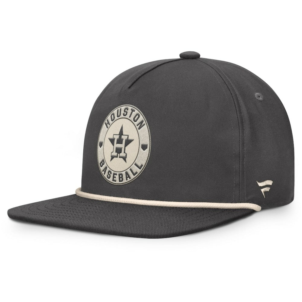 Charcoal Houston Astros Fanatics Closer Adjustable Hat