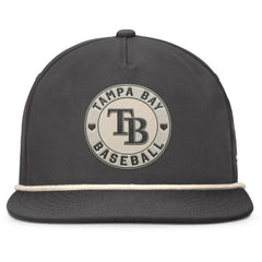 Charcoal Tampa Bay Rays Fanatics Closer Adjustable Hat