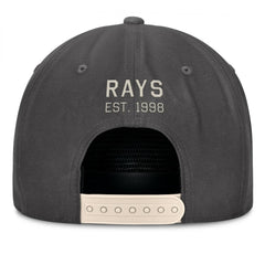 Charcoal Tampa Bay Rays Fanatics Closer Adjustable Hat