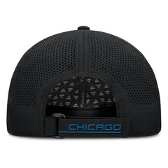 Black Chicago Cubs Fanatics Level Up Driver Adjustable Hat