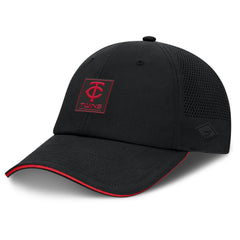 Black Minnesota Twins Fanatics Level Up Driver Adjustable Hat