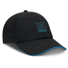 Black Miami Marlins Fanatics Level Up Driver Adjustable Hat
