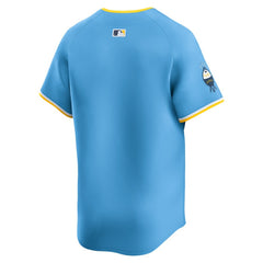 Light Blue Milwaukee Brewers Nike City Connect Limited Jersey