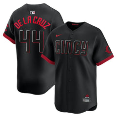 Black Elly De La Cruz Cincinnati Reds Nike City Connect Limited Jersey