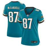 Keenan McCardell Women's Prowler Throwback Retired Player Game Jersey - Jacksonville Jaguars Jerseys