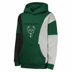 Milwaukee Bucks Youth Ace In the Hole Pullover Hoodie