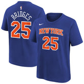 Nike Mikal Bridges New York Knicks Youth Icon Name & Number T-Shirt