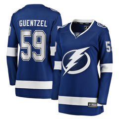 NHL Jake Guentzel Tampa Bay Lightning Fanatics Women's Home Premier Breakaway Player Jersey Breakaway Jersey