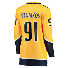 NHL Steven Stamkos Nashville Predators Fanatics Women's Home Premier Breakaway Player Jersey Breakaway Jersey