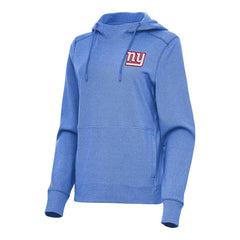 Antigua Women's Justice Pullover Hoodie - New York Giants Hoodies