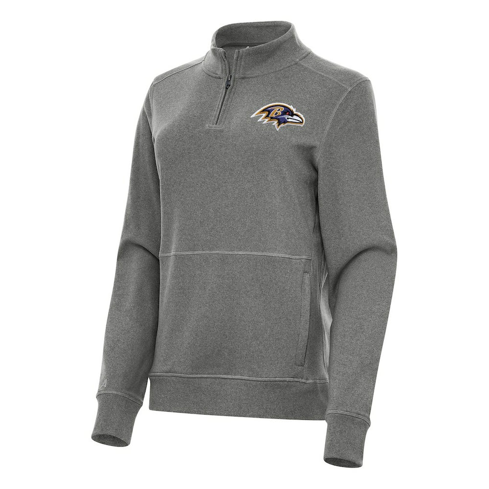 Antigua Women's Crush Quarter-Zip Jacket - Baltimore Ravens Jackets