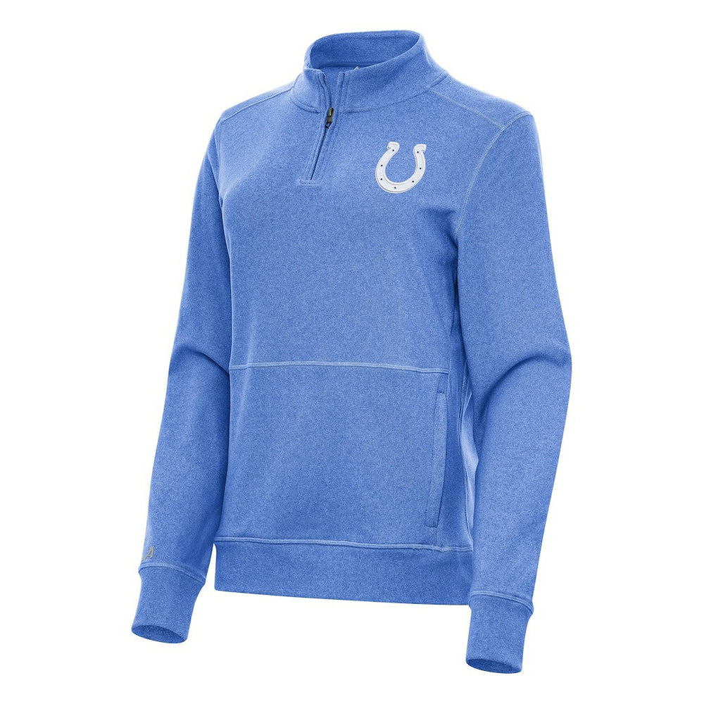 Antigua Women's Crush Quarter-Zip Jacket - Indianapolis Colts Jackets